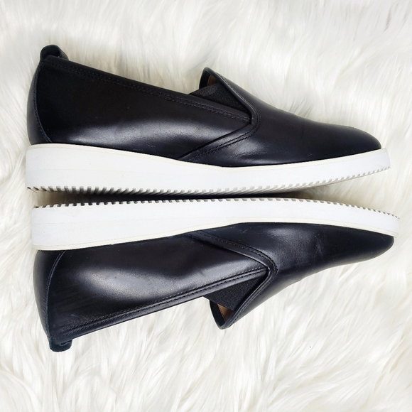 Everlane | Black Leather Street Slip-on Loafers - Picture 5 of 13